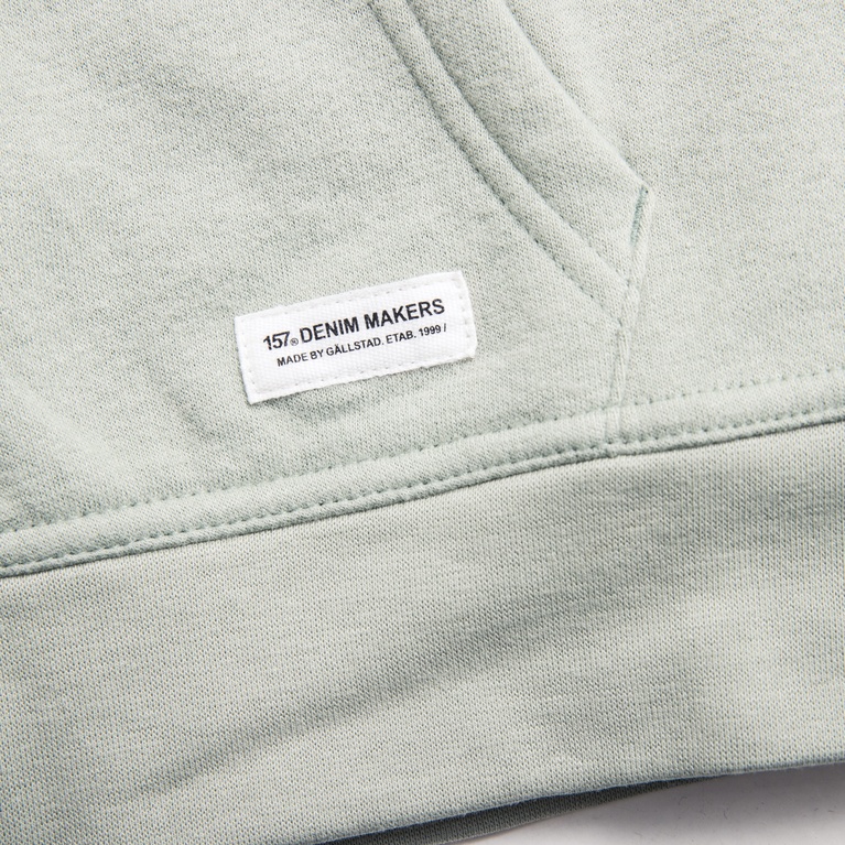 Zip hoodie "Tom star" Light Green